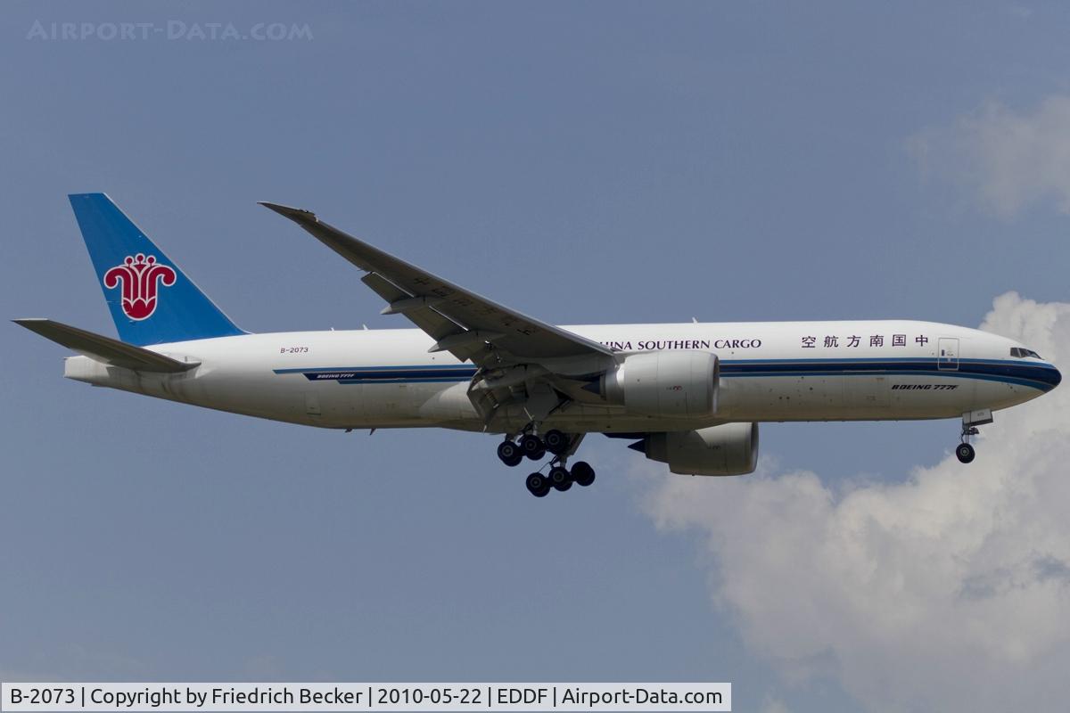 B-2073, 2009 Boeing 777-F1B C/N 37311, on final RW07R