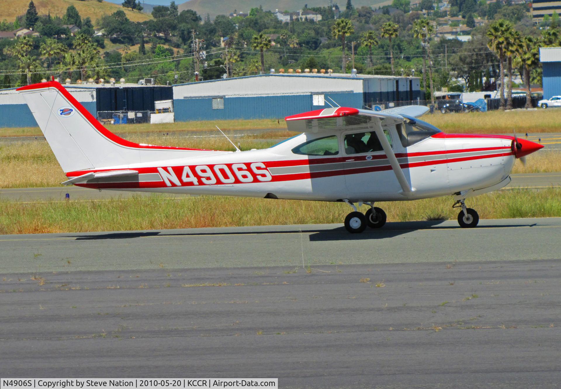 N4906S, 1979 Cessna TR182 Turbo Skylane RG C/N R18201446, Napa (KAPC) - based 1979 Cessna TR182 visiting KCCR
