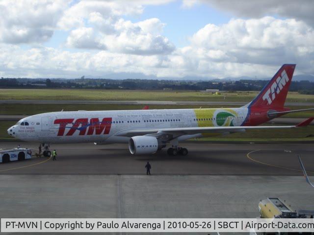 PT-MVN, 2007 Airbus A330-203 C/N 876, World Cup 2010