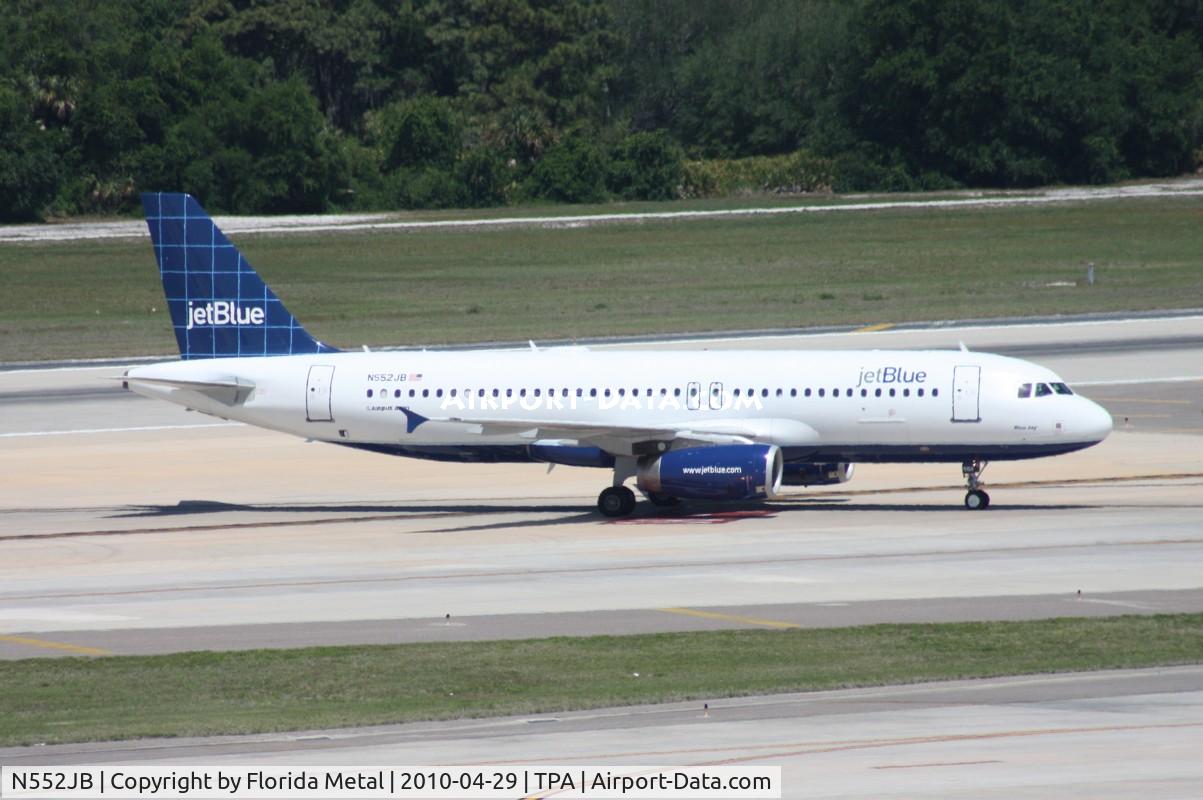 N552JB, 2002 Airbus A320-232 C/N 1861, Jet Blue A320