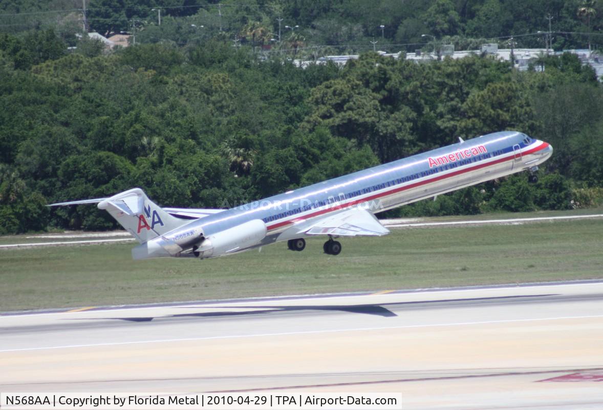 N568AA, 1987 McDonnell Douglas MD-83 (DC-9-83) C/N 49349, American MD-83