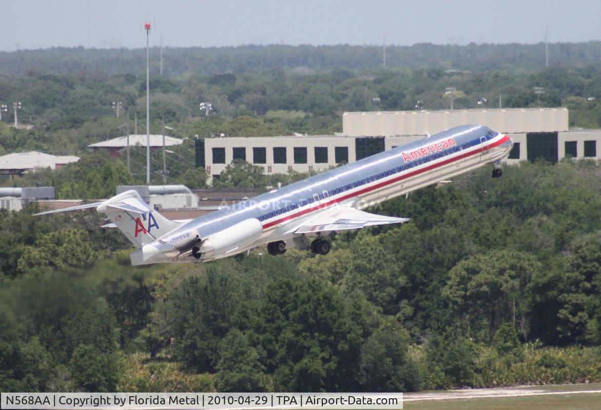 N568AA, 1987 McDonnell Douglas MD-83 (DC-9-83) C/N 49349, American MD-83