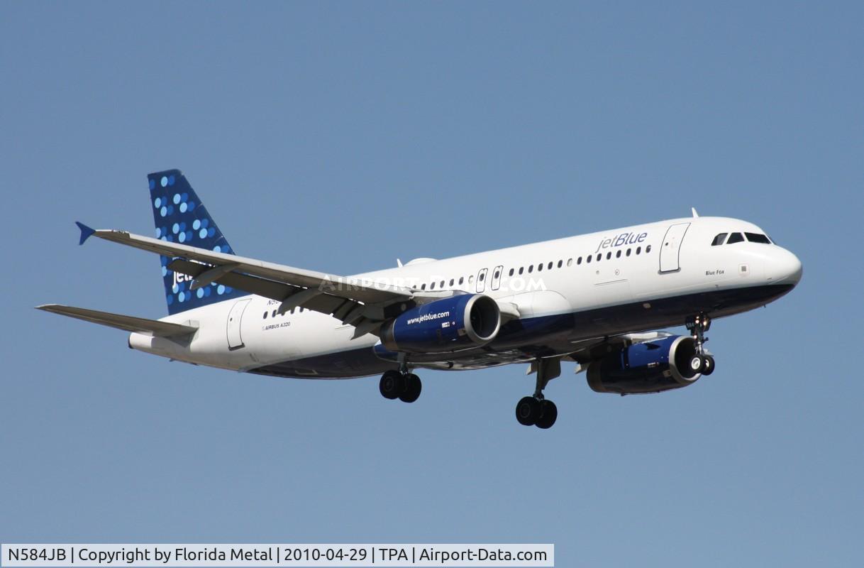 N584JB, 2004 Airbus A320-232 C/N 2149, Jet Blue A320