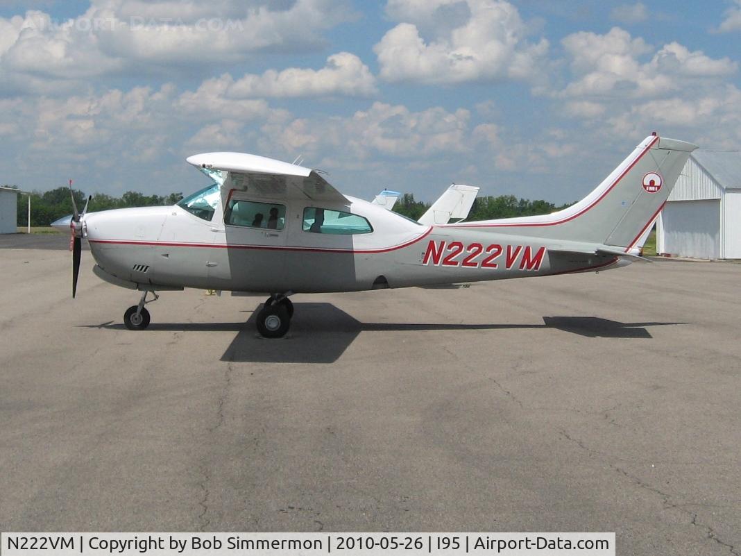 N222VM, 1980 Cessna T210N Turbo Centurion C/N 21063908, On the ramp at Kenton, Ohio