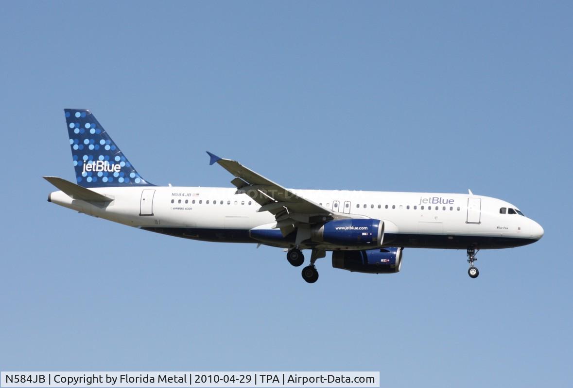 N584JB, 2004 Airbus A320-232 C/N 2149, Jet Blue A320