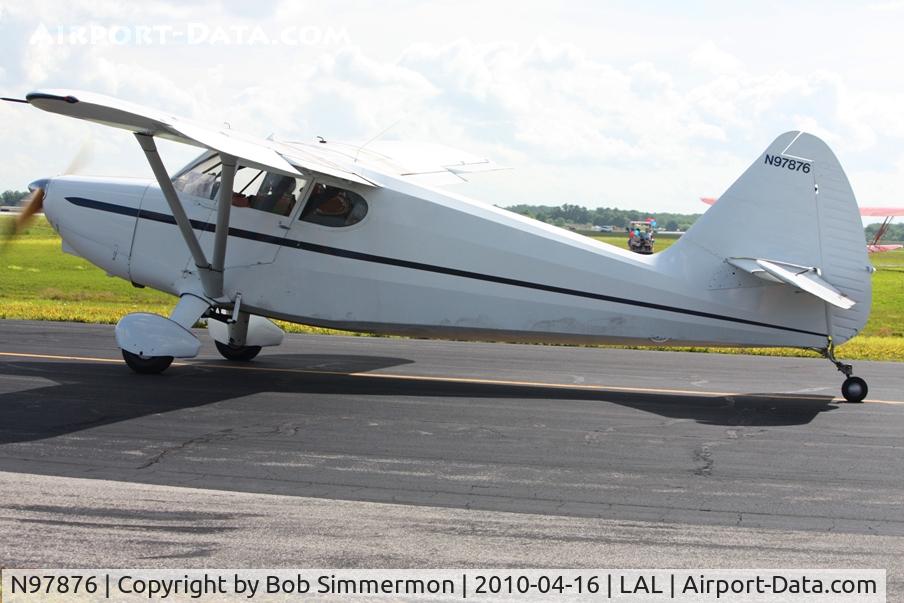 N97876, 1946 Stinson 108-1 Voyager C/N 108-876, Sun N Fun 2010