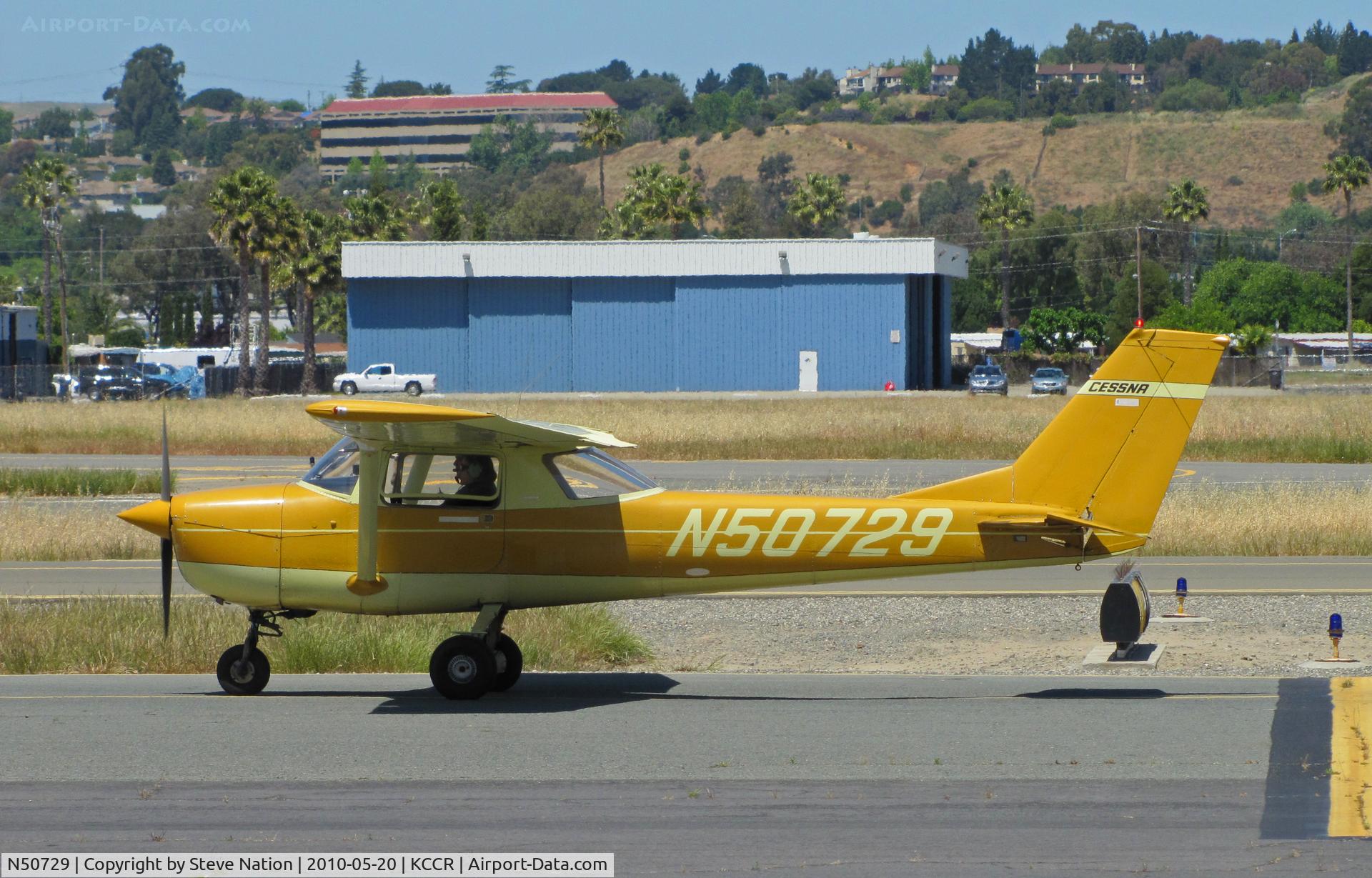 N50729, 1968 Cessna 150J C/N 15069513, Petaluma-based (KO69) 1968 Cessna 150J visiting @ Buchanan Field