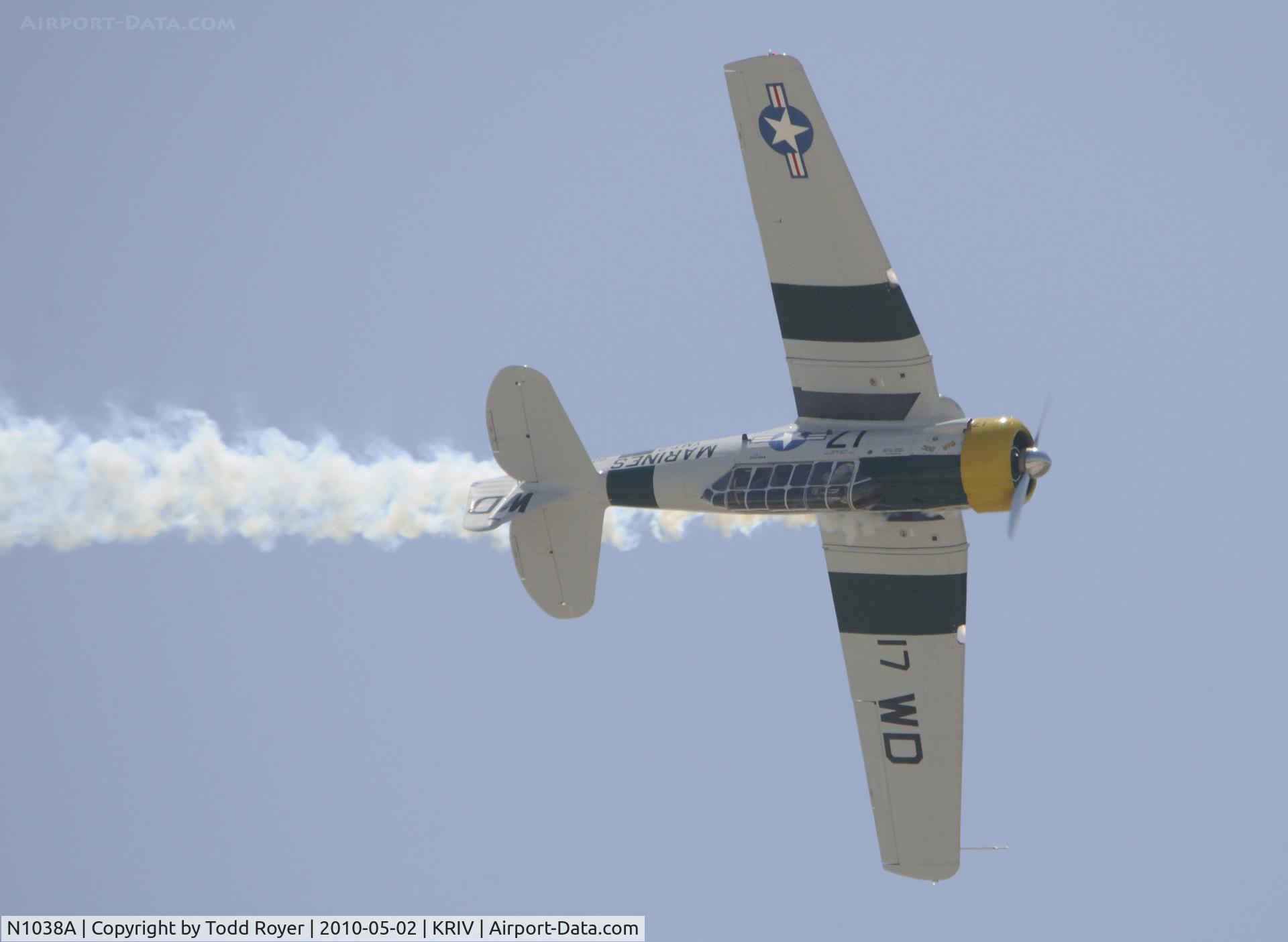 N1038A, 1944 North American SNJ-5 Texan C/N 90917 (121-41633), March Field Airfest 2010