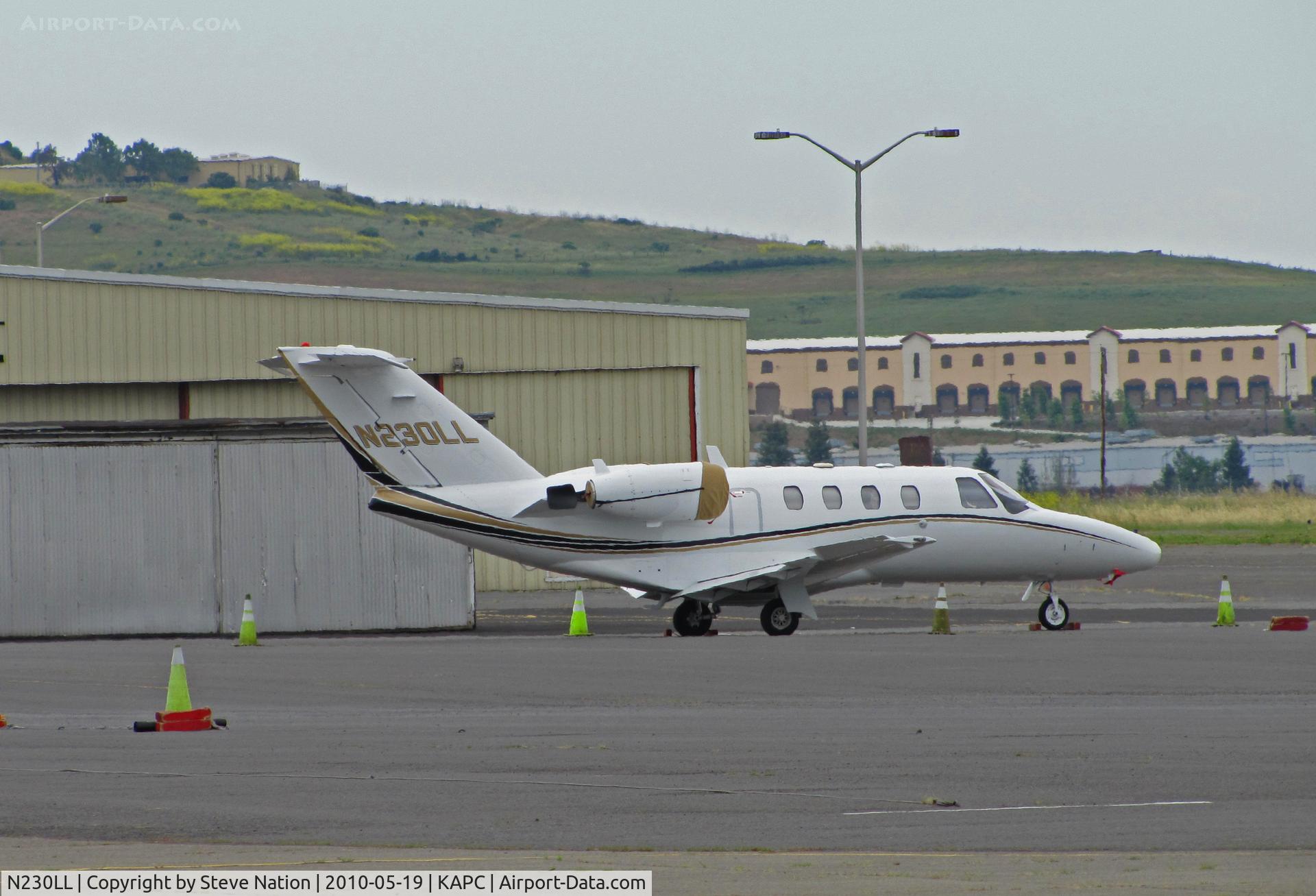 N230LL, 1996 Cessna 525 CitationJet C/N 525-0169, 1996 Cessna 525 on ramp at Napa, CA