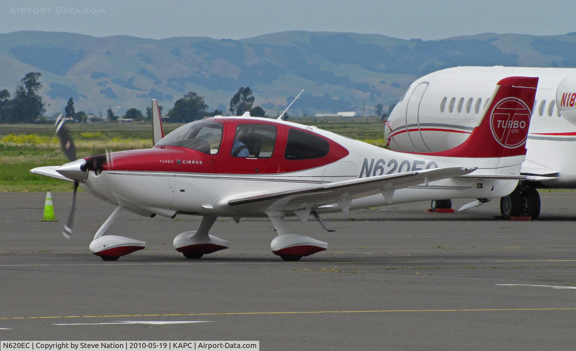 N620EC, Cirrus SR22 C/N 3620, Cirrus SR22 leaving Napa, CA (KAPC) for Milford, UT (KLMF)