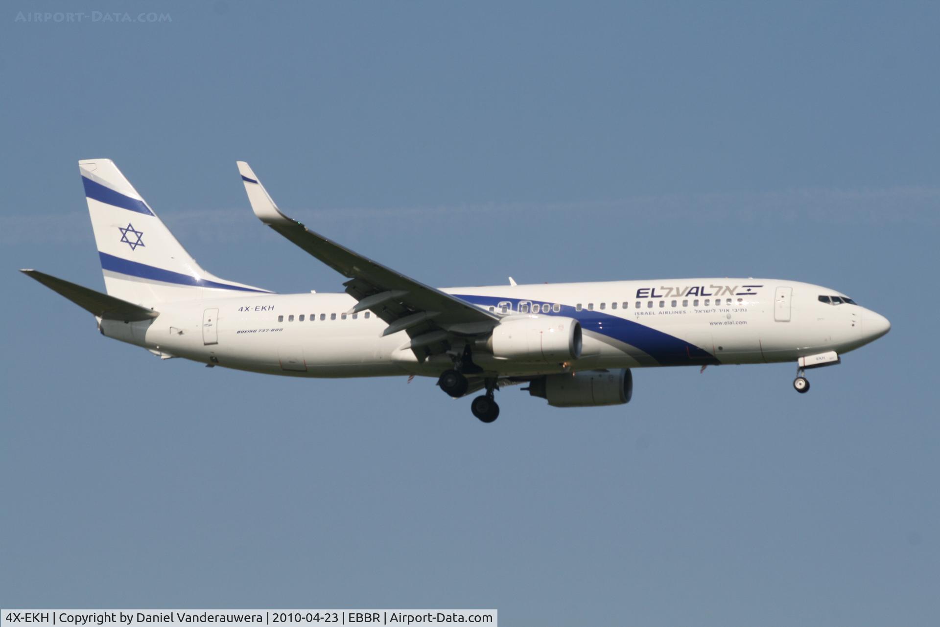 4X-EKH, 2009 Boeing 737-85P C/N 35458, Arrival of flight LY331 to RWY 02