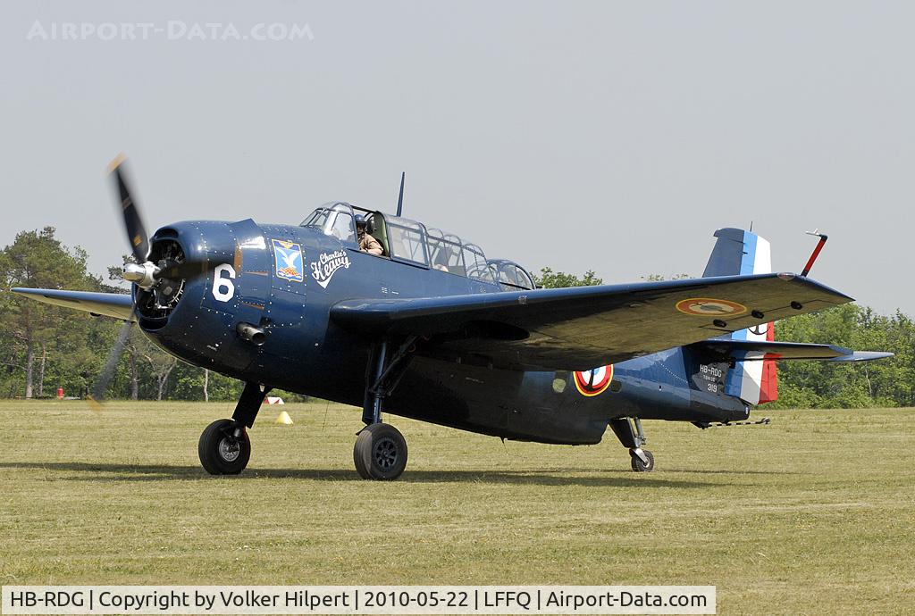 HB-RDG, 1945 Grumman TBM-3R Avenger C/N 3381, LFFQ airshow