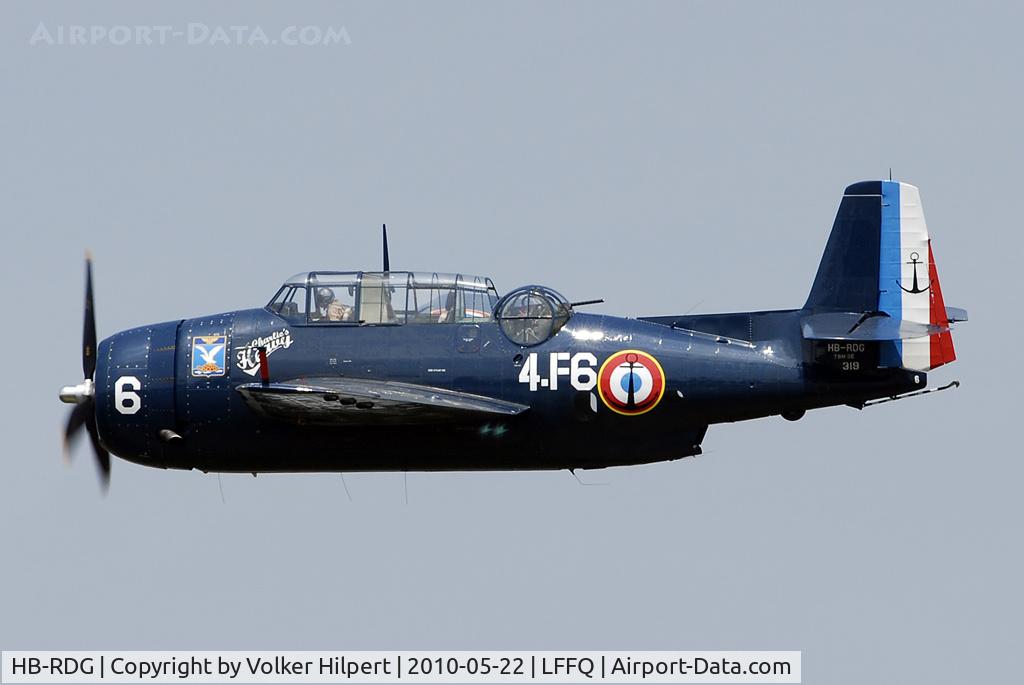 HB-RDG, 1945 Grumman TBM-3R Avenger C/N 3381, lffq airshow 2010