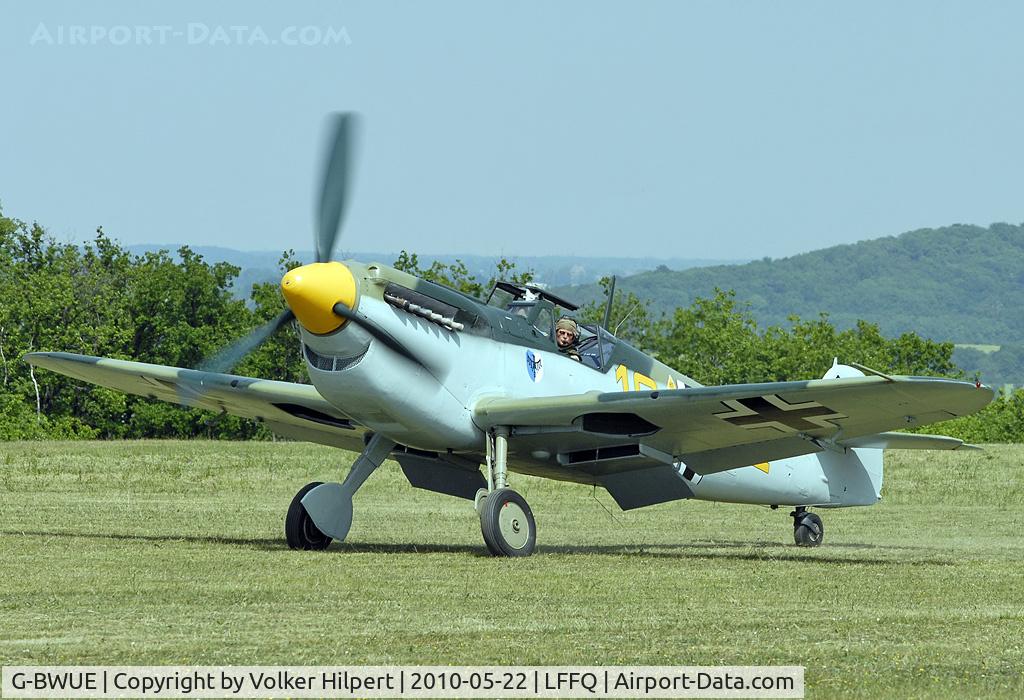 G-BWUE, 1949 Hispano HA-1112-M1L Buchon C/N 172, lffq airshow 2010