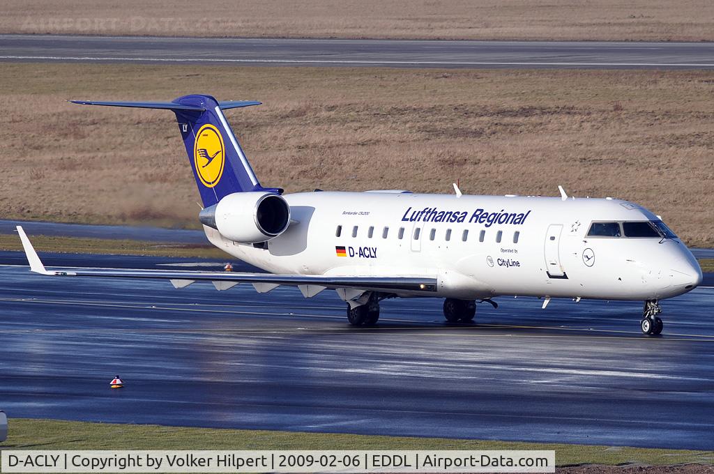 D-ACLY, 1996 Canadair CRJ-200LR (CL-600-2B19) C/N 7119, at dus