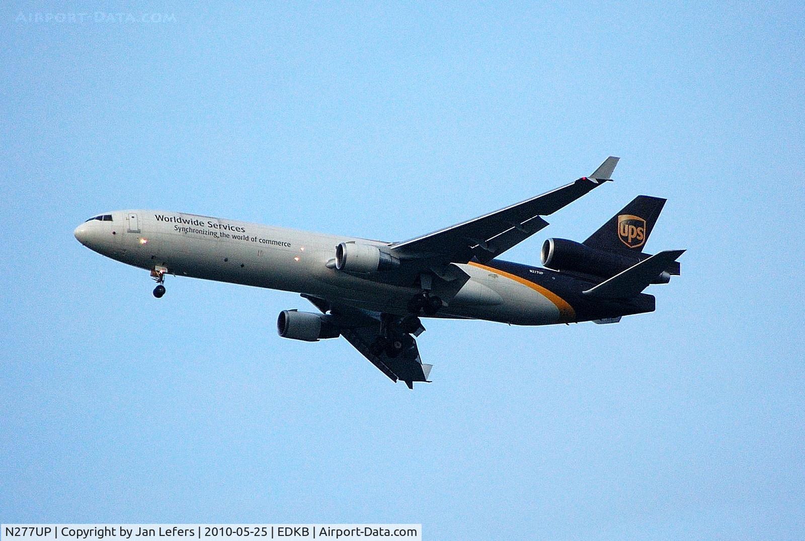 N277UP, 1995 McDonnell Douglas MD-11 C/N 48578, UPC