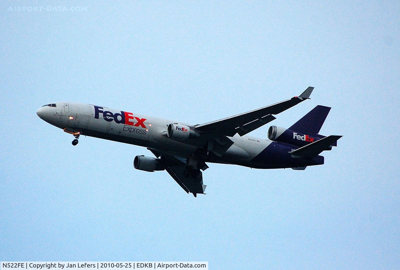 N522FE, 1992 McDonnell Douglas MD-11F C/N 48476, FedEx Express