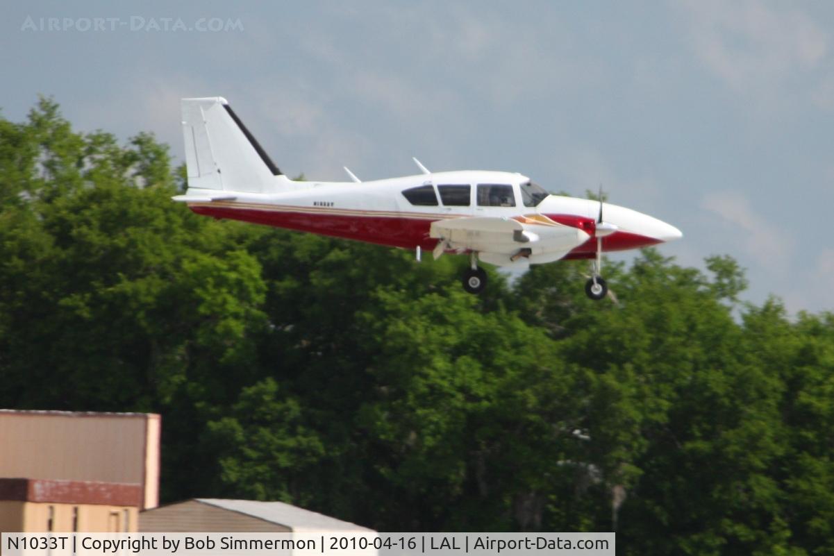 N1033T, 1973 Piper PA-23-250 C/N 27-7405302, Sun N Fun 2010
