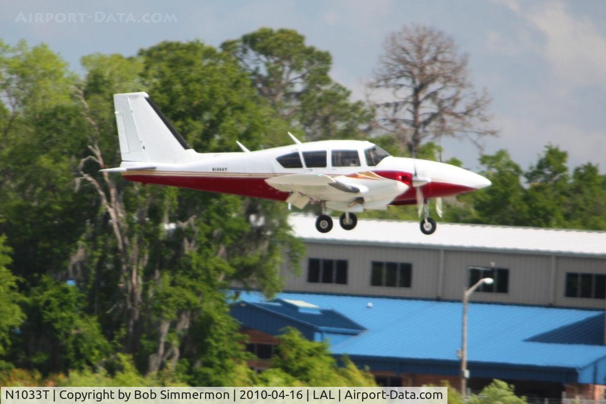 N1033T, 1973 Piper PA-23-250 C/N 27-7405302, Sun N Fun 2010