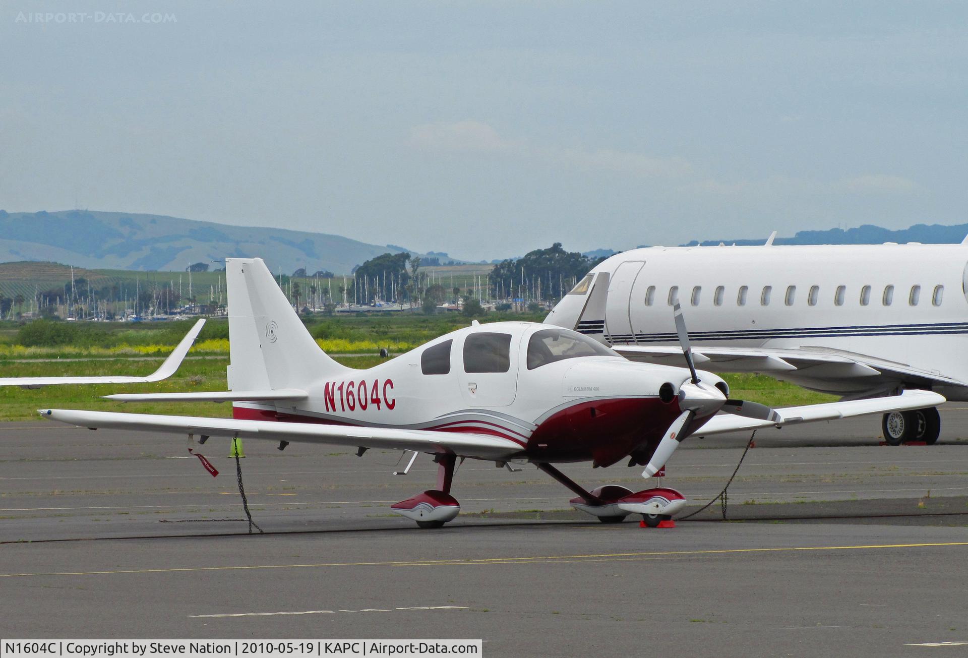 N1604C, 2006 Columbia Aircraft Mfg LC41-550FG C/N 41697, Columbia Aircraft LC41-550FG visiting KAPC (Napa) from Boise, ID