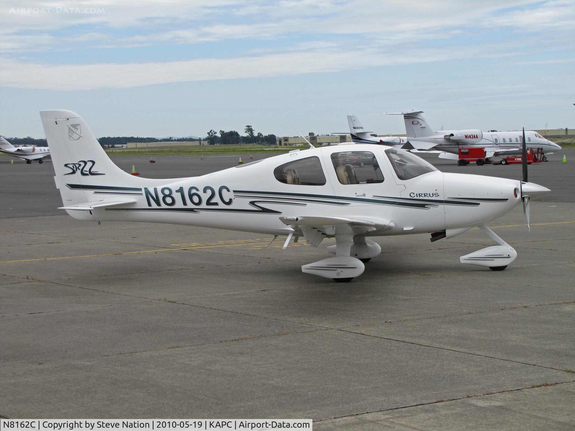 N8162C, 2003 Cirrus SR22 C/N 0645, 2003 Cirrus SR22 ready to taxi at Napa, CA