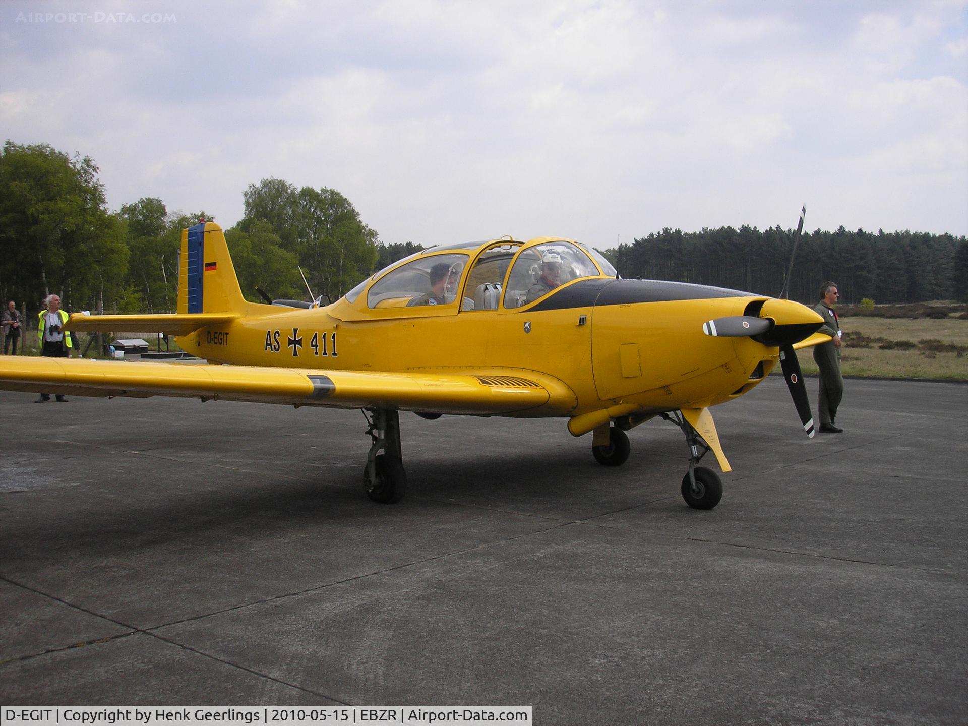D-EGIT, 1957 Piaggio P-149D C/N 260, Chipmunk & Cirrus Meet , may 2010
