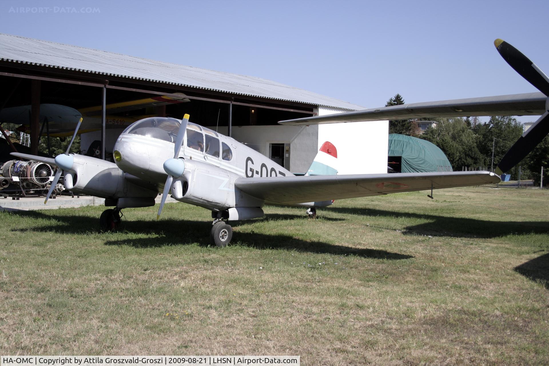 HA-OMC, 1958 Let Aero Ae-45S Super C/N 04-009, Szolnok Szandaszöllös Airplane Museum. G-007