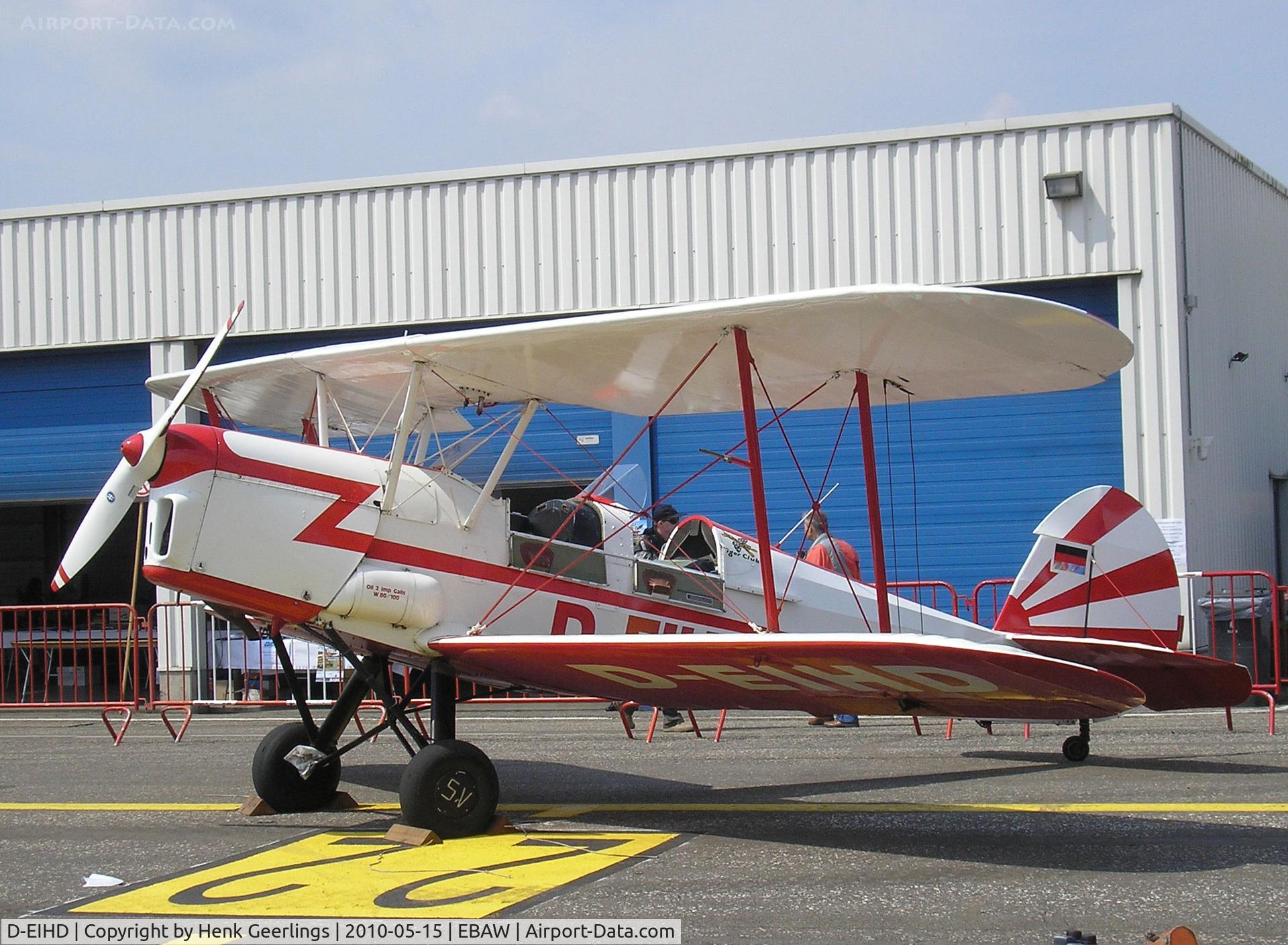D-EIHD, 1951 Stampe-Vertongen SV-4B C/N 1169, Stampe Fly In , May 2010