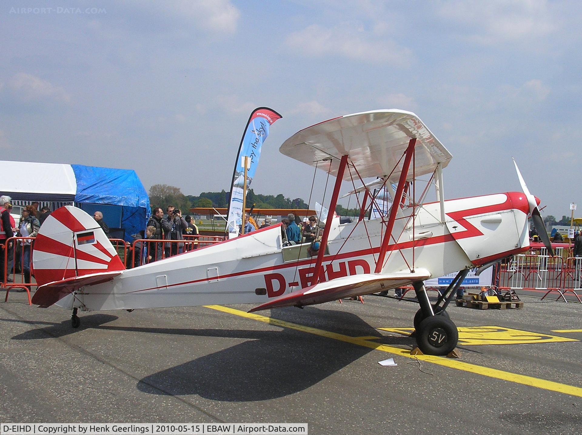 D-EIHD, 1951 Stampe-Vertongen SV-4B C/N 1169, Stampe Fly In , May 2010