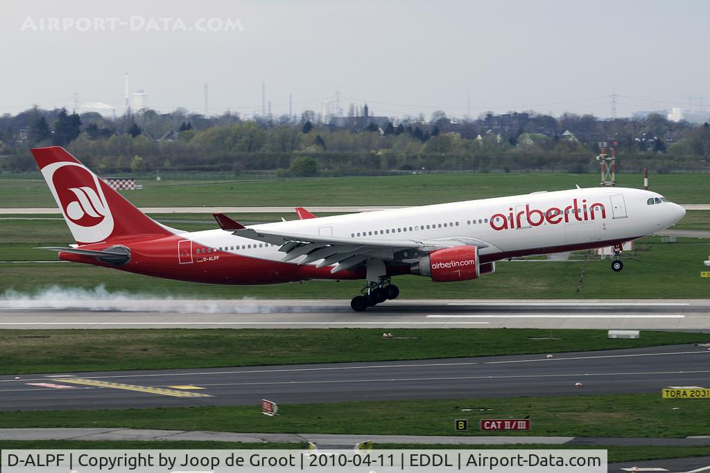 D-ALPF, 2002 Airbus A330-223 C/N 476, Now in full Air Berlin colors