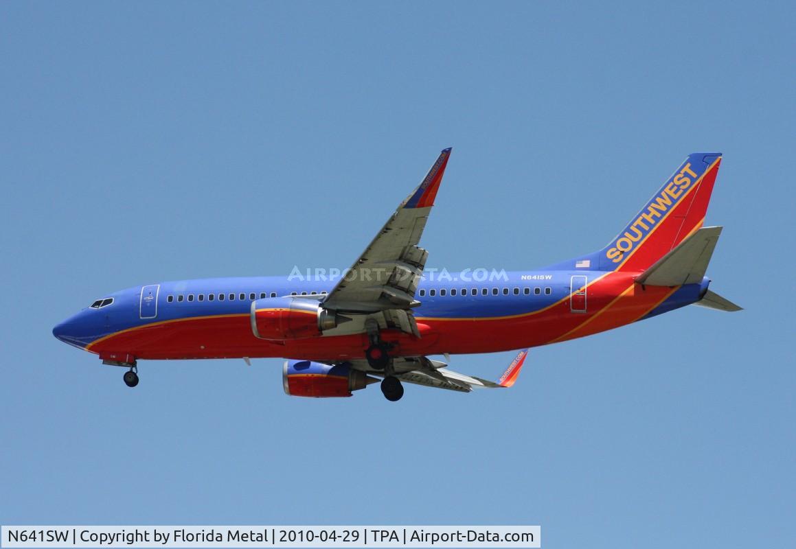 N641SW, 1996 Boeing 737-3H4 C/N 27714, Southwest 737-300