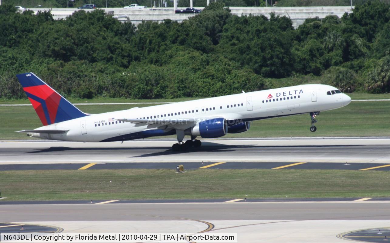 N643DL, 1989 Boeing 757-232 C/N 23997, Delta 757-200