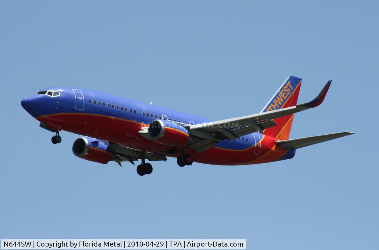N644SW, 1997 Boeing 737-3H4 C/N 28329, Southwest 737-300