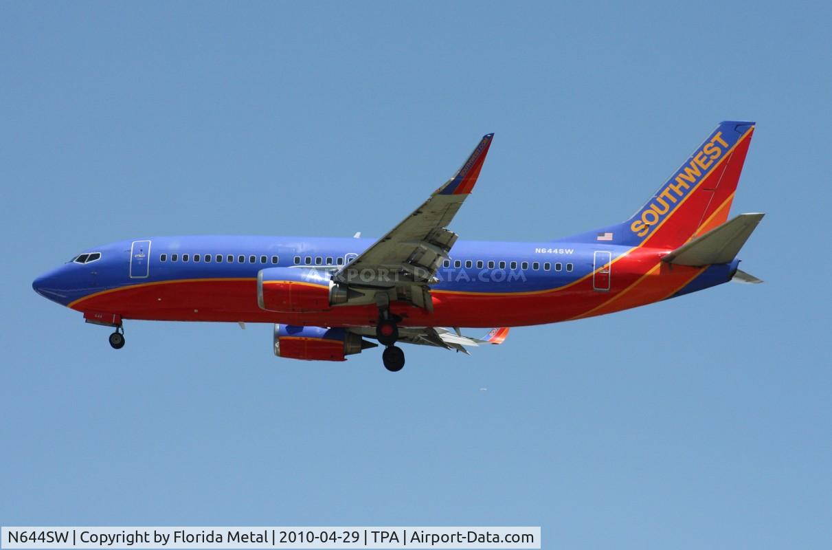N644SW, 1997 Boeing 737-3H4 C/N 28329, Southwest 737-300