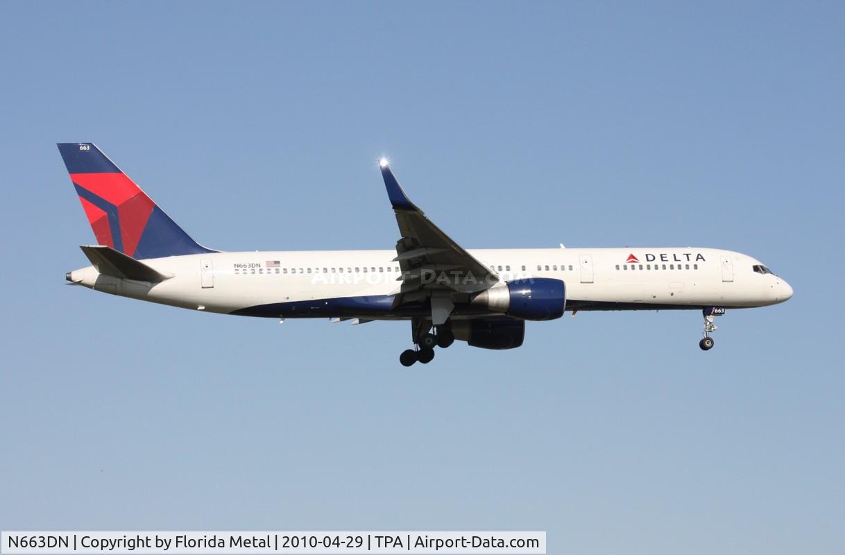 N663DN, 1991 Boeing 757-232 C/N 24992, Delta 757-200