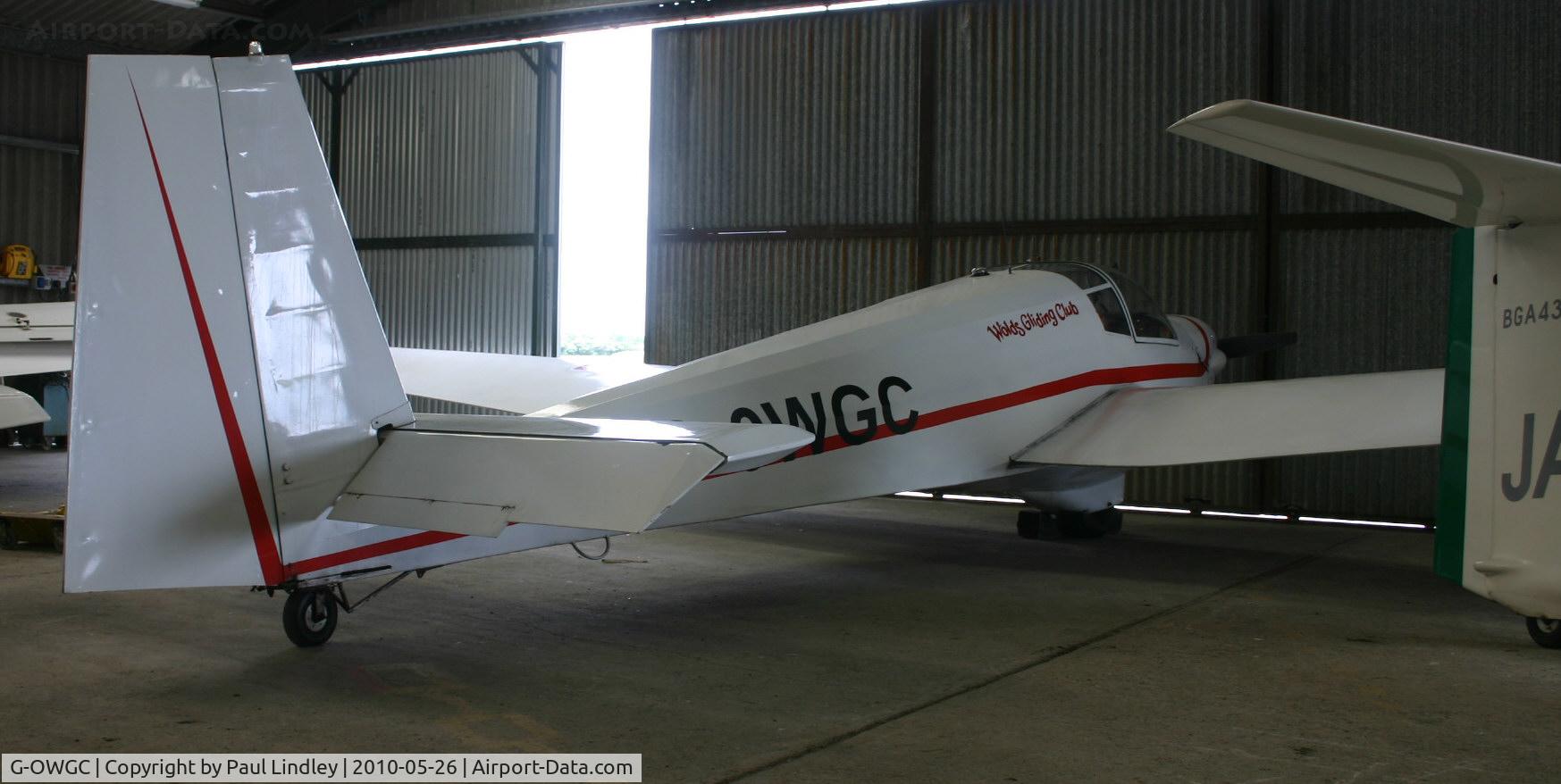 G-OWGC, 1977 Slingsby T-61F Venture T2 C/N 1875, At rest at home base,Pocklington