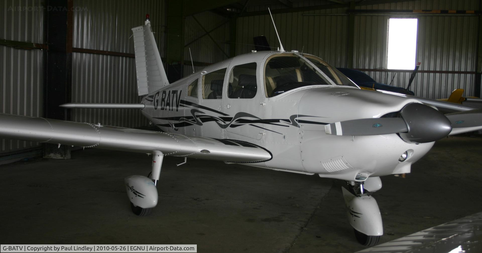 G-BATV, 1971 Piper PA-28-180 Cherokee C/N 28-7105022, Nice and shiney new colours