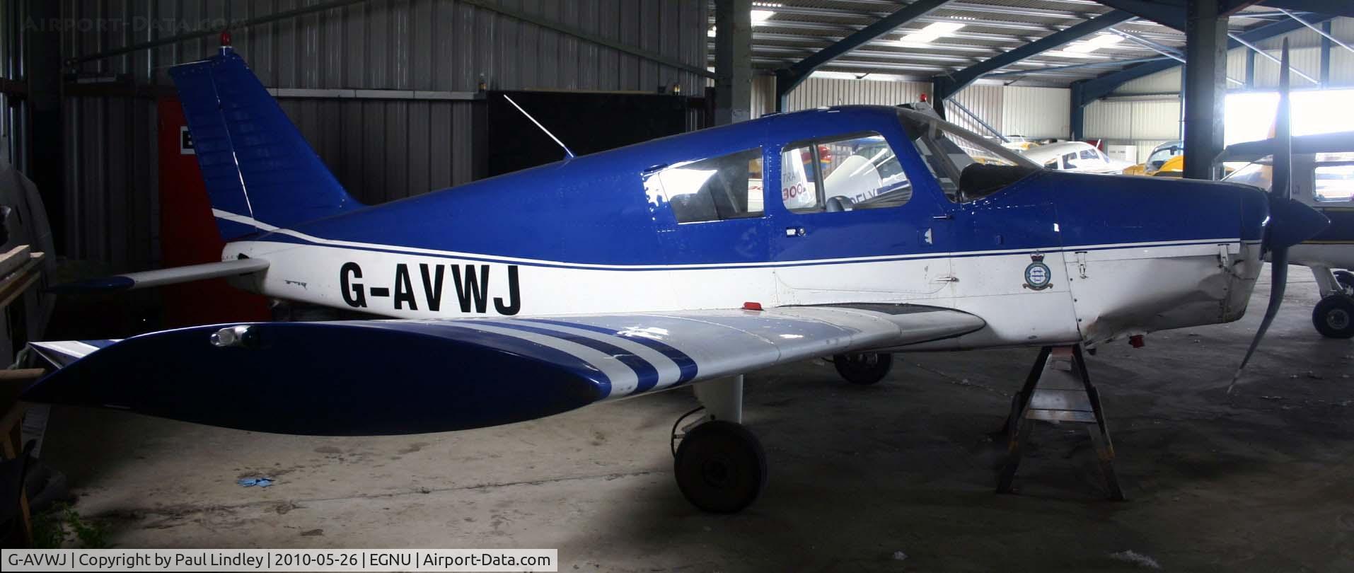 G-AVWJ, 1967 Piper PA-28-140 Cherokee C/N 28-23940, Looking a little forlorn