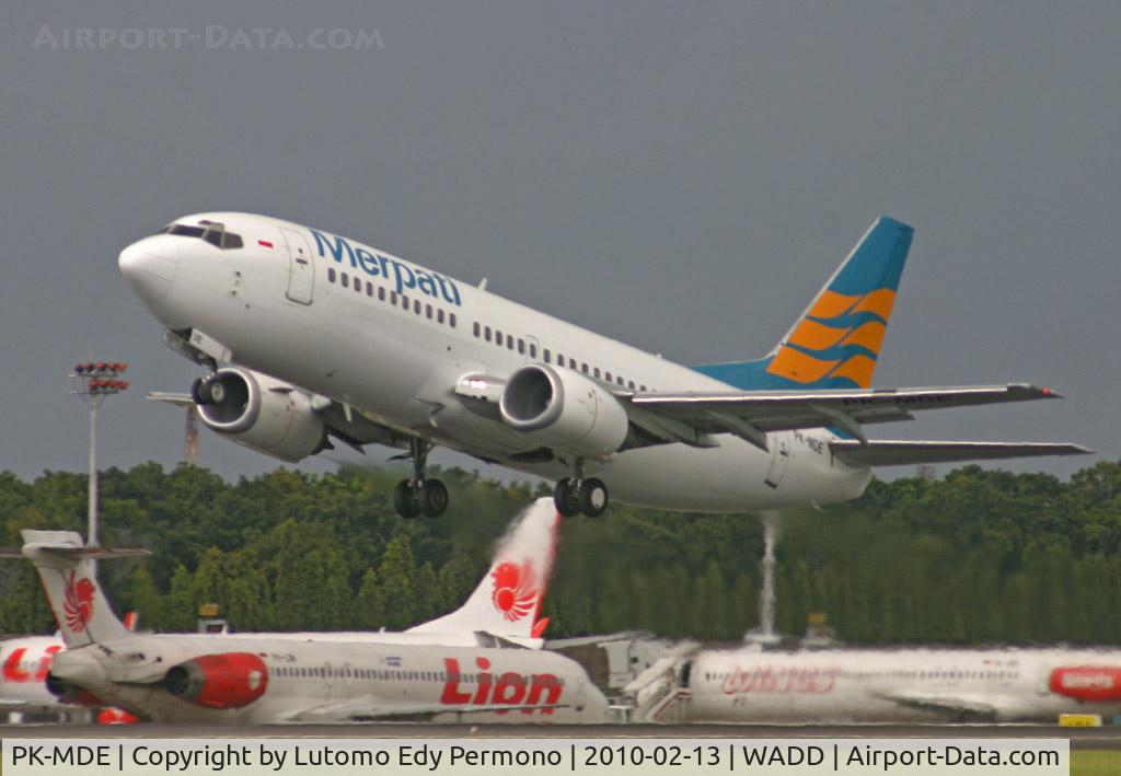 PK-MDE, 1990 Boeing 737-322 C/N 24660, Merpati