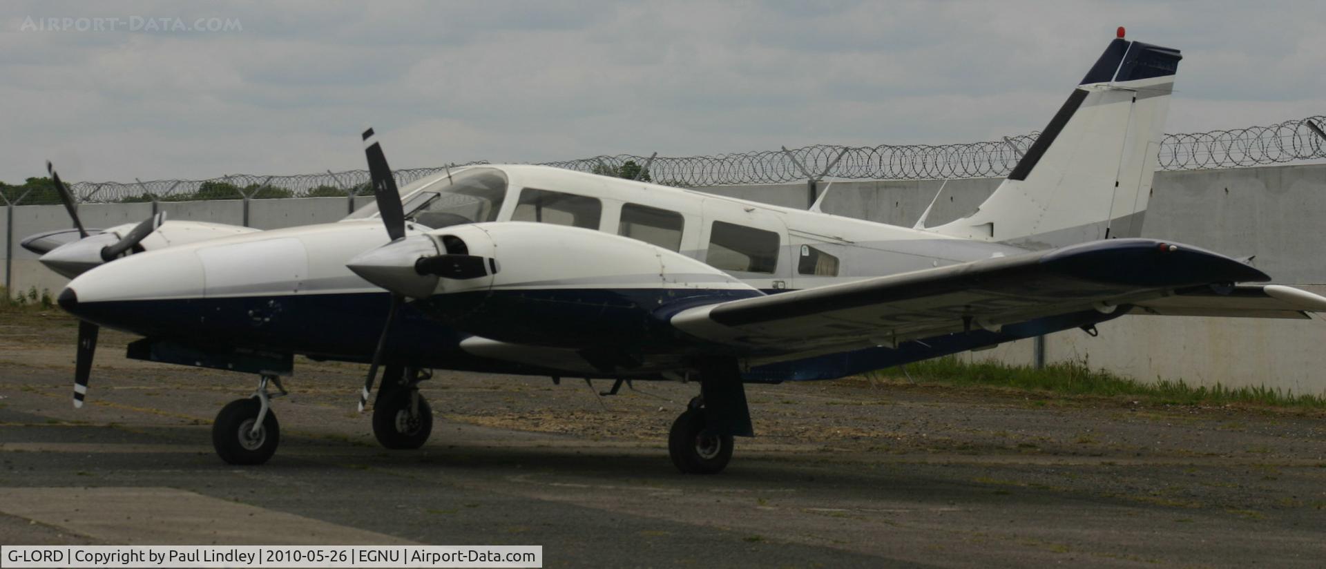 G-LORD, 1979 Piper PA-34-200T Seneca II C/N 34-7970347, awaiting attention