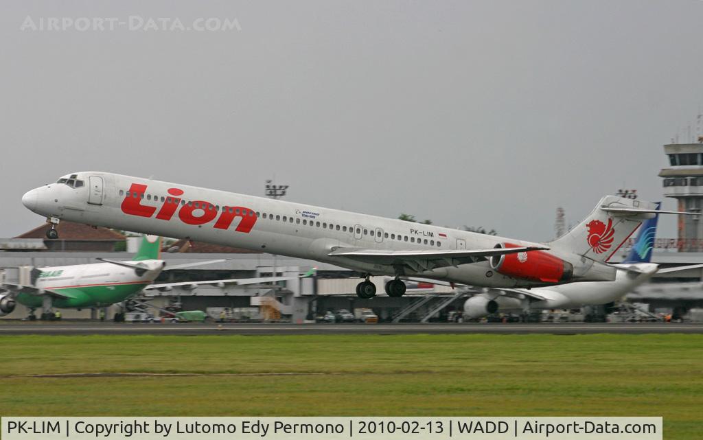 PK-LIM, 1996 McDonnell Douglas MD-90-30 C/N 53489, Lion Air