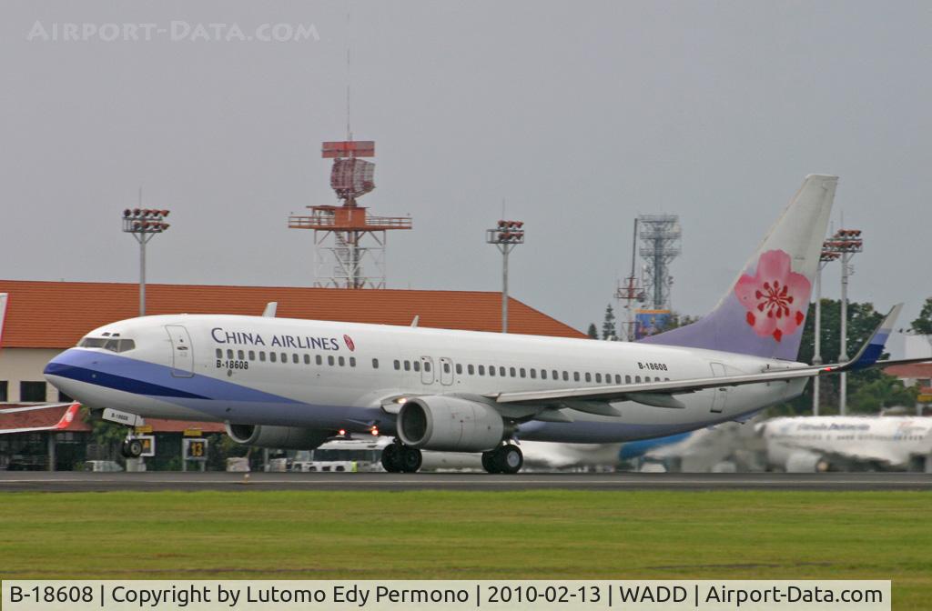 B-18608, Boeing 737-809 C/N 28406, China Airlines