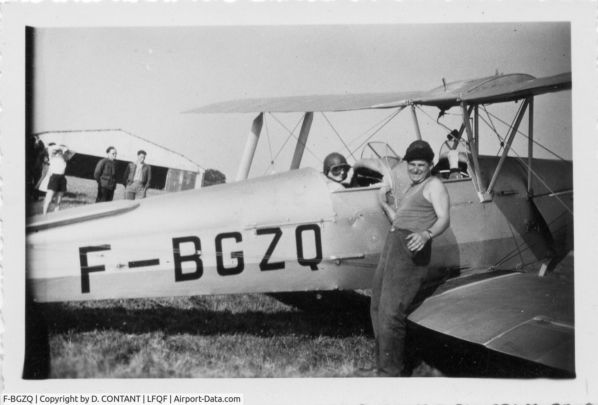 F-BGZQ, De Havilland DH-82A Tiger Moth II C/N 82438, First aircraft for the air club of AUTUN  (LFQF)