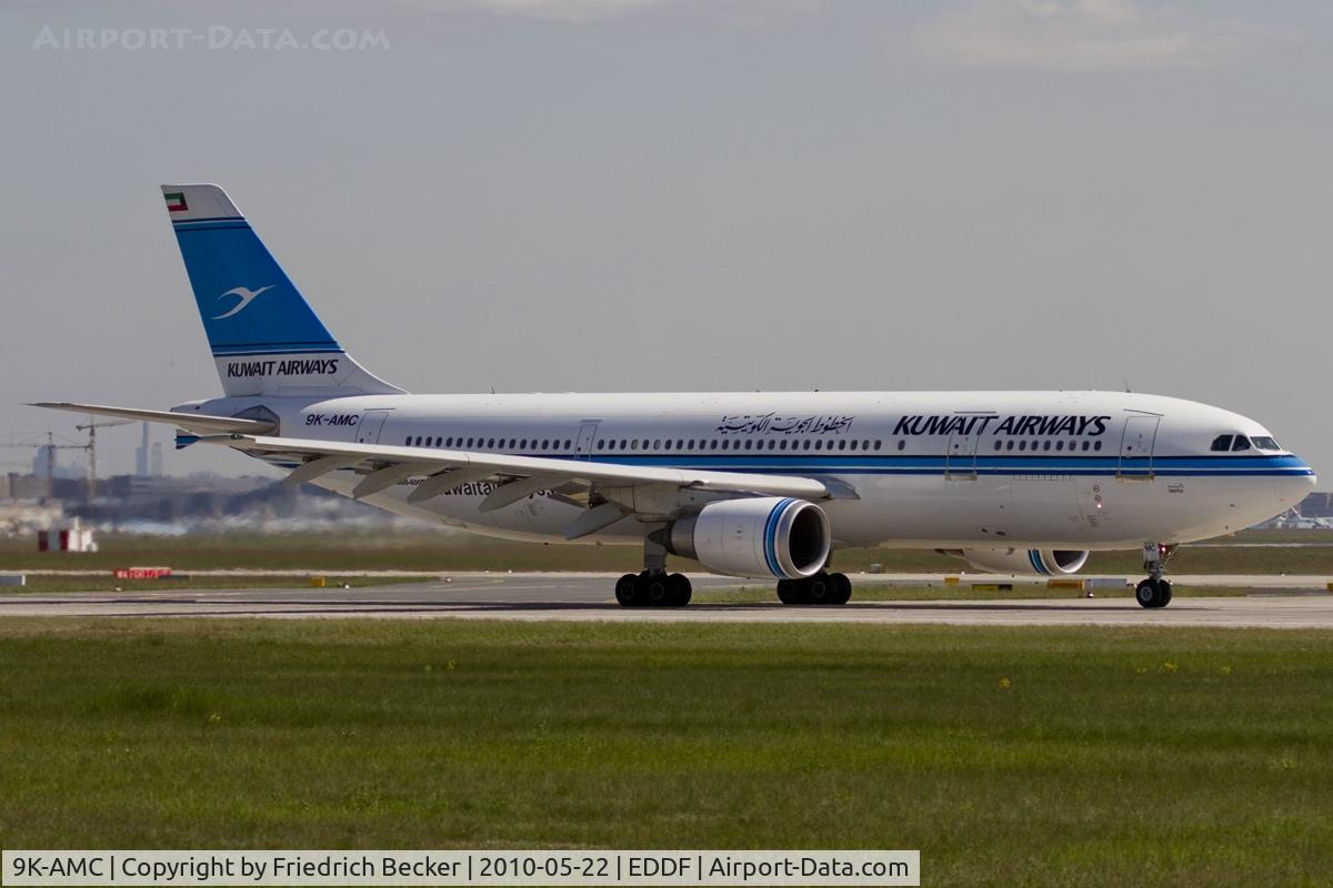9K-AMC, 1993 Airbus A300B4-605R C/N 699, departing via RW18W