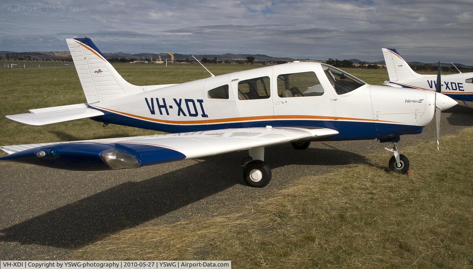 VH-XDI, 2008 Piper PA 28 -161 C/N 2842301, Piper Pa-28-161 (Warrior III) VH-XDI at YSWG.