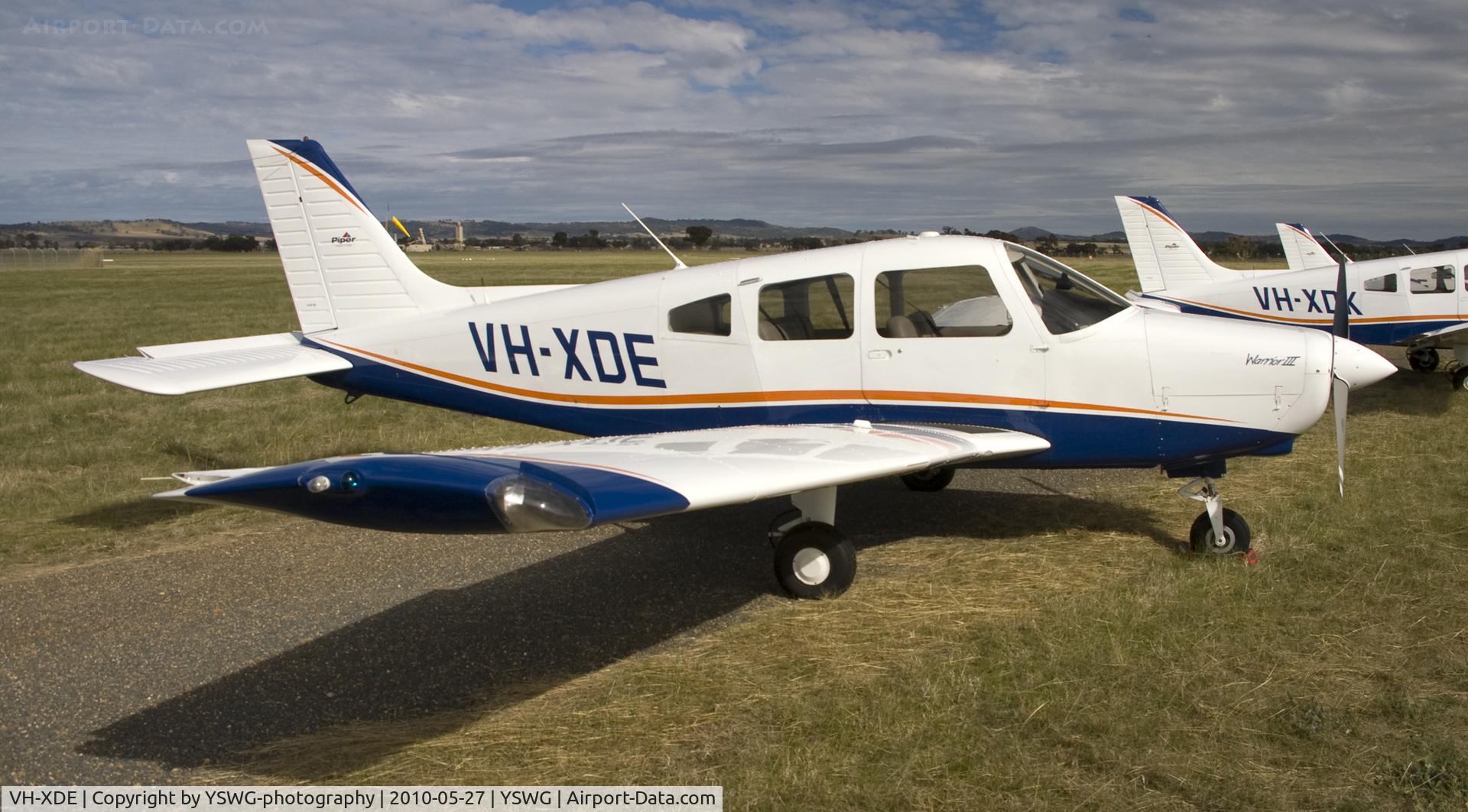 VH-XDE, 2007 Piper PA-28-161 C/N 2842297, Piper Pa-28-161 (Warrior III) VH-XDE at YSWG.