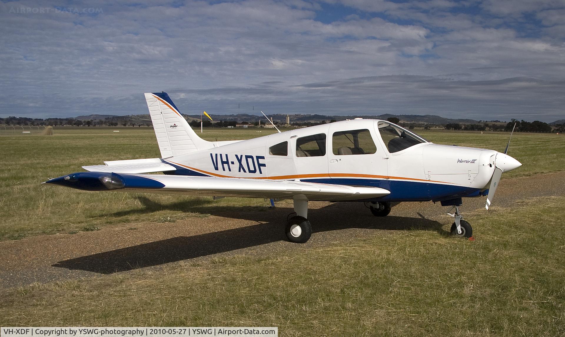VH-XDF, 2007 Piper PA-28-161 C/N 2842298, Piper Pa-28-161 (Warrior III) VH-XDF at YSWG.