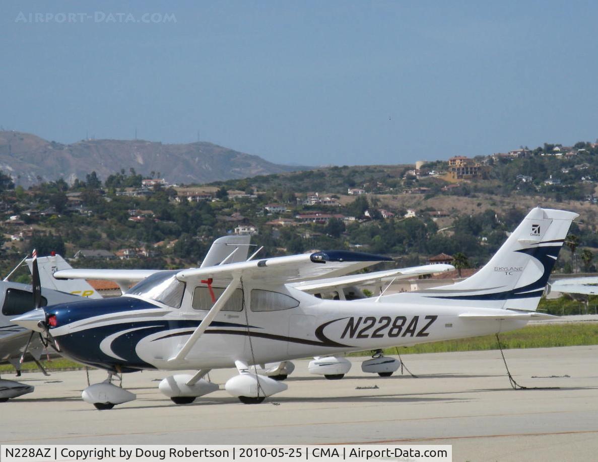 N228AZ, Cessna T182T Turbo Skylane C/N T18208969, 2009 Cessna T182T TURBO SKYLANE TC, Lycoming TIO-540-AK1A 235 Hp