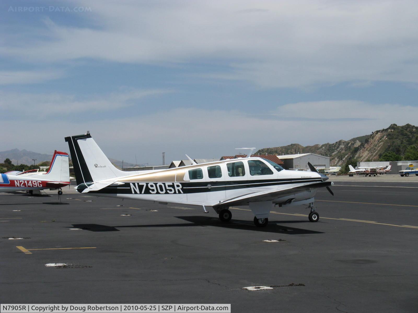 N7905R, 1970 Beech A36 Bonanza 36 C/N E-230, 1970 Beech A36 BONANZA, Continental IO-520 285 Hp