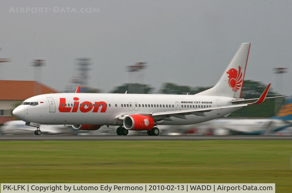 PK-LFK, 2007 Boeing 737-9GP/ER C/N 35713, Lion Inter